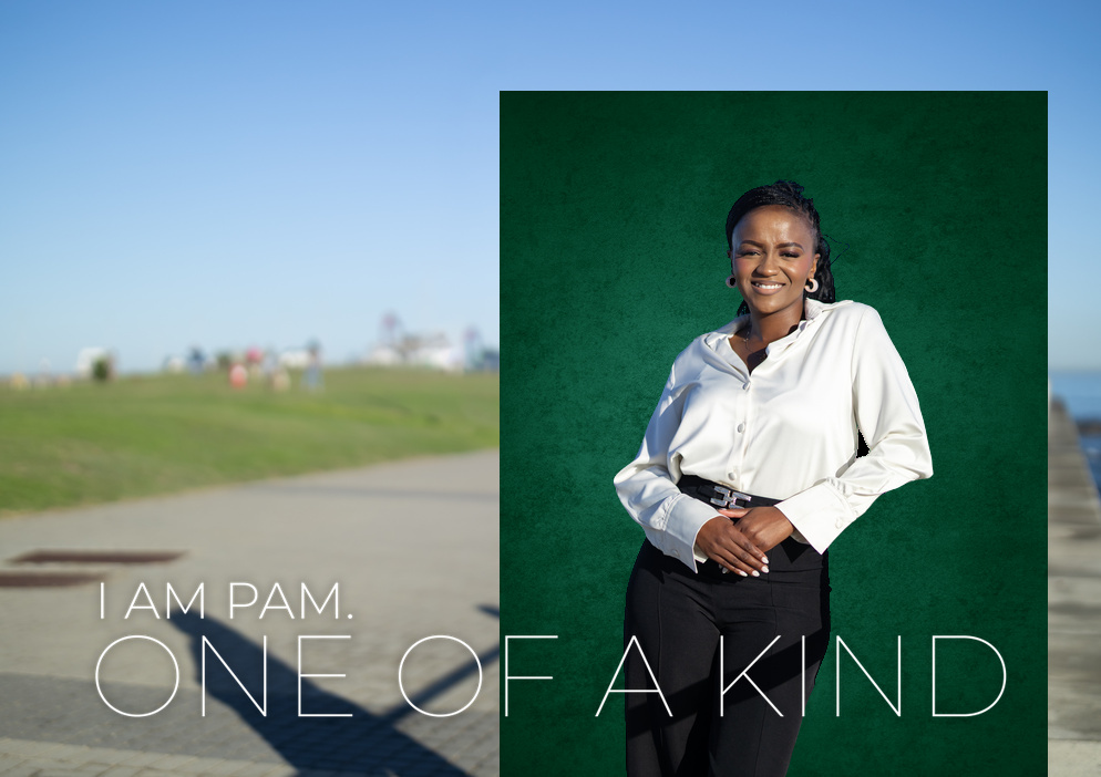 Pearl Tshabalala, your trusted property expert in the Pam Golding PropertiesSea Point Rentals office.