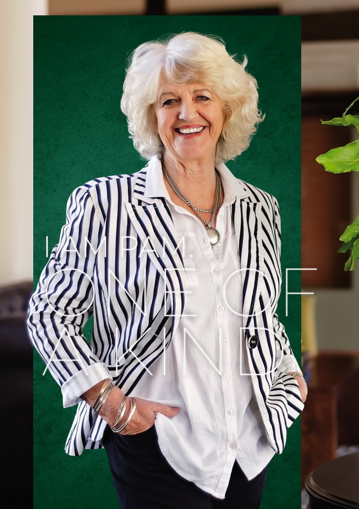 Pam Butler, your trusted property expert in the Pam Golding PropertiesHilton office.