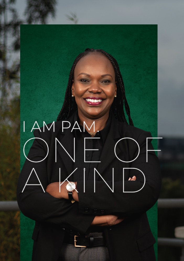 Angela Kuria, your trusted property expert in the Pam Golding PropertiesNairobi office.