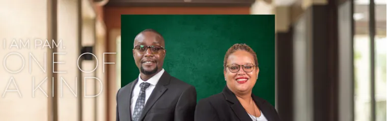 Amina and Leonard, your local property experts in South C, Kenya