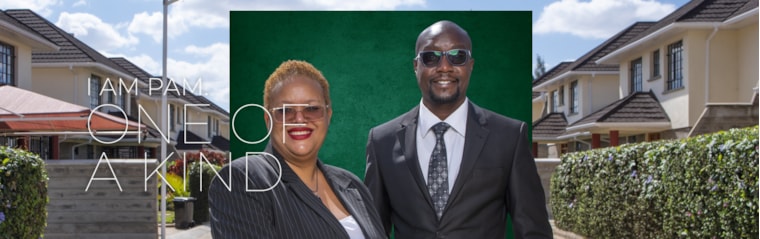 Amina and Leonard, your local property experts in Kitengela, Kenya