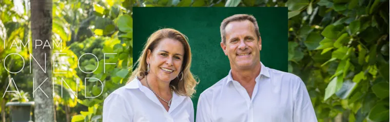 Jonathan and Natasha, your local property experts in Anahita, Mauritius