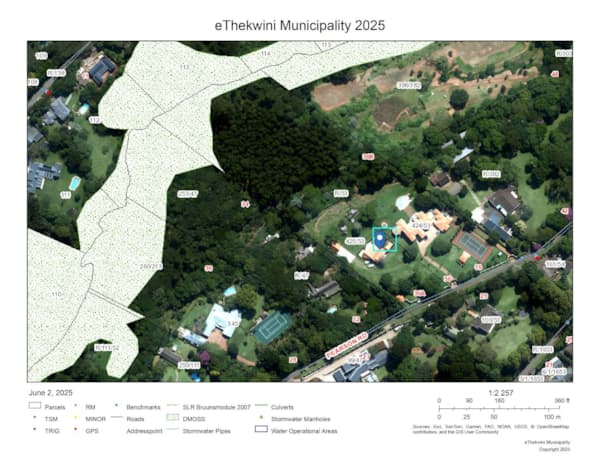 8620 m&sup2; residential vacant land for sale in Everton
